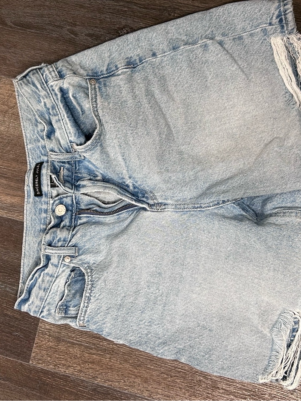 Light Wash Women’s Denim Shorts